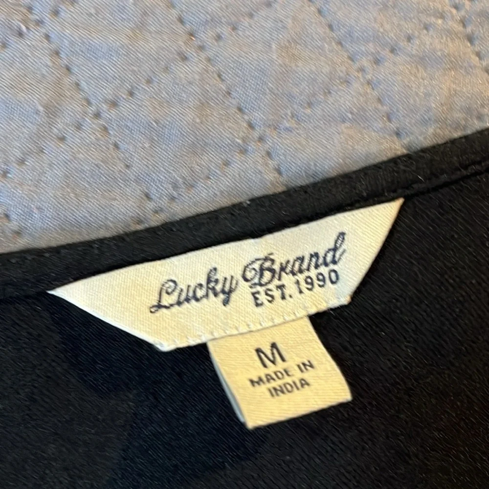 Lucky Brand Black Boho Tunic Dress - Picture 9 of 10